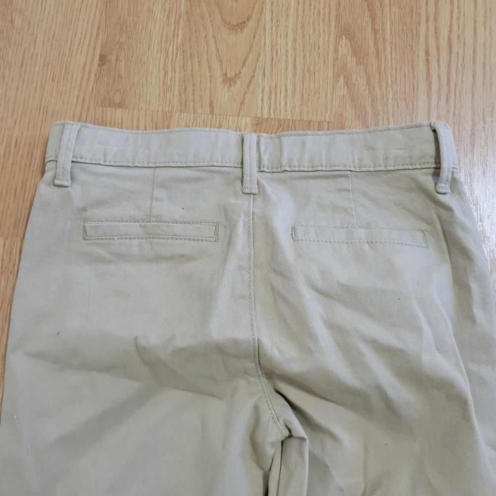 The Children's Place Khaki Chino Bootcut Uniform Pants Sz 8